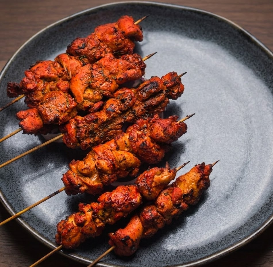 BBQ Chicken Tikka at Karachi Bites, halal Karachi-style grilled chicken in NE Calgary